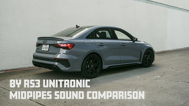 8Y RS3 UNITRONIC MIDPIPES INSTALL & SOUND // BMP TUNING