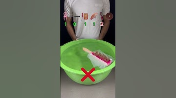 TRY TO GUESS HOW MANY TISSUES IT TOOKS!    #asmrshorts #satisfying #experiment