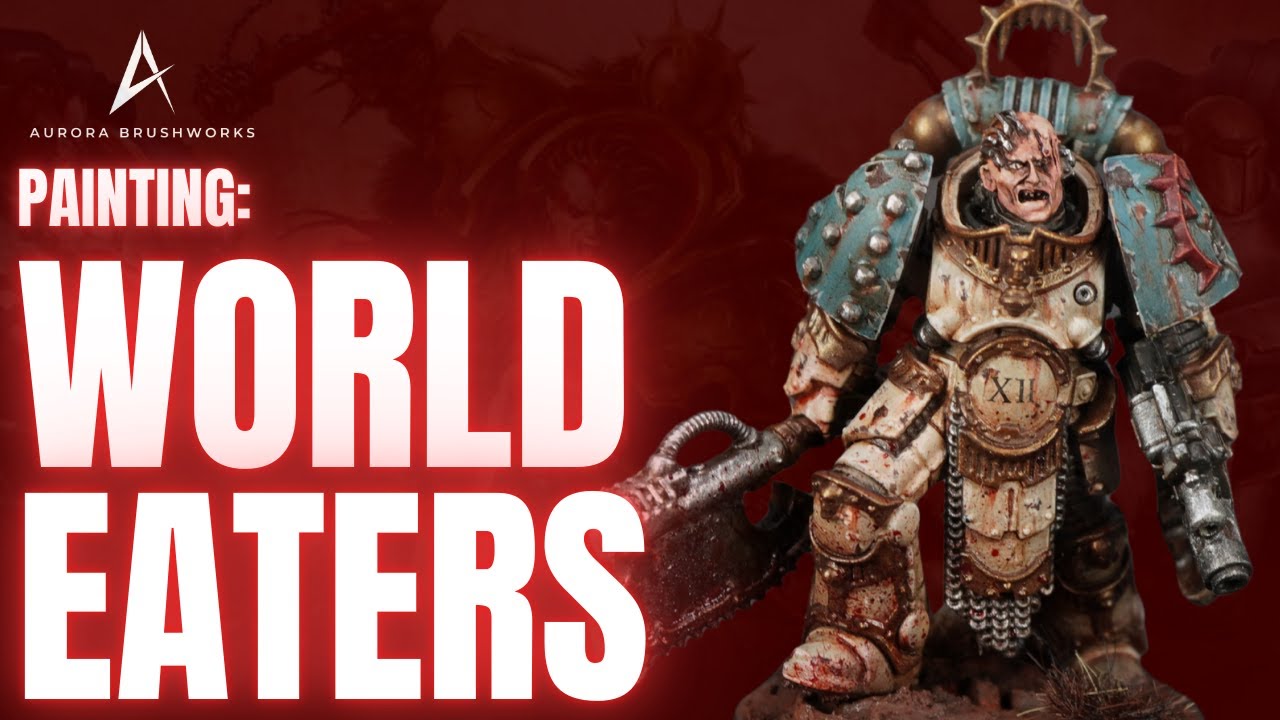How to Paint: World Eaters | Horus Heresy Space Marines | Grimdark Weathering and Blood Effects