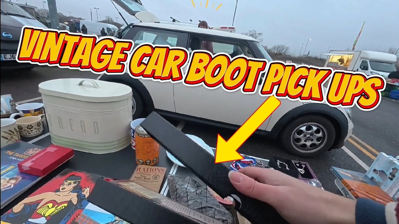 Vintage Car Boot & Charity Shop Bargains