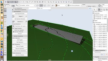 ArchiCAD 21 - tutorial part 10 - solid element operations