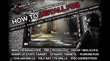 HOW TO INSTALL POINT BLANK SIMULATOR INTO AN EXISTING VIRTUAL RANGE
