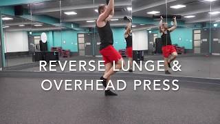Reverse Lunge & Overhead Press - Patrick MoJo PT - Exercise Library