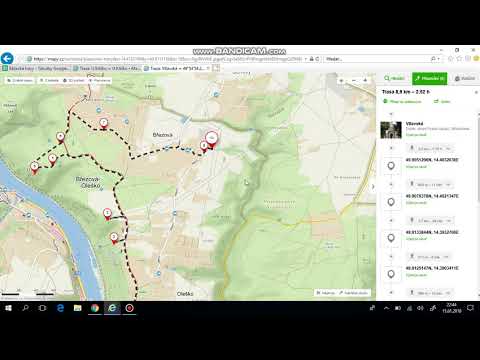 Video: Jak někomu pošlete trasu jízdy?