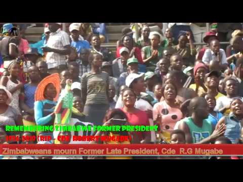 Robert Mugabe huge Send Off