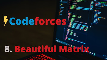Beautiful Matrix Problem | Codeforces Easy Problems