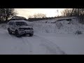 Pajero Wagon 3 Подьем по снегу на заднем приводе Blizzak