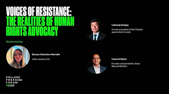 Panel: Voices of Resistance - The Realities of Human Rights Advocacy
