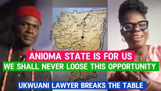 Ukwuani people wants Anioma state more than everyone else in Anioma. Says a lawyer from Ukwuani.