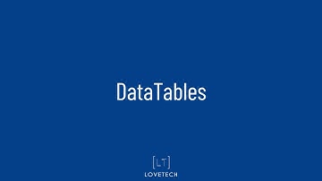 DataTables jQuery Plugin | Walkthrough & Tutorial