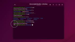 Basic Command Line Navigation in Ubuntu Linux (BASH, Terminal - PWD, CD, LS)
