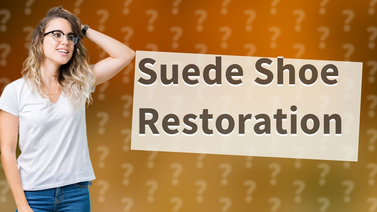 How do you restore dirty suede shoes? YouTube