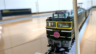 【鉄道模型】16番(HO)/TOMIX EF81トワイライト色 プレステージモデル復活!24系トワイライトエクスプレス牽引!!