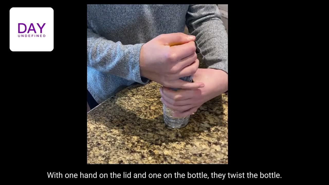 An easier way to take off water bottle caps? Ergo Opener opening tool