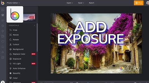 How to Add Exposure in Befunky 2025?