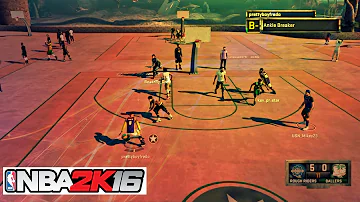 NBA 2k16| BEST MYPARK PLAYER CANT BE STOPPED! 3v3 Mypark gameplay - Prettyboyfredo