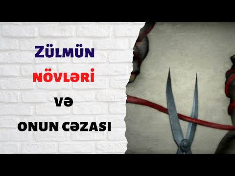 Video: Cəza nədir və onun növləri?