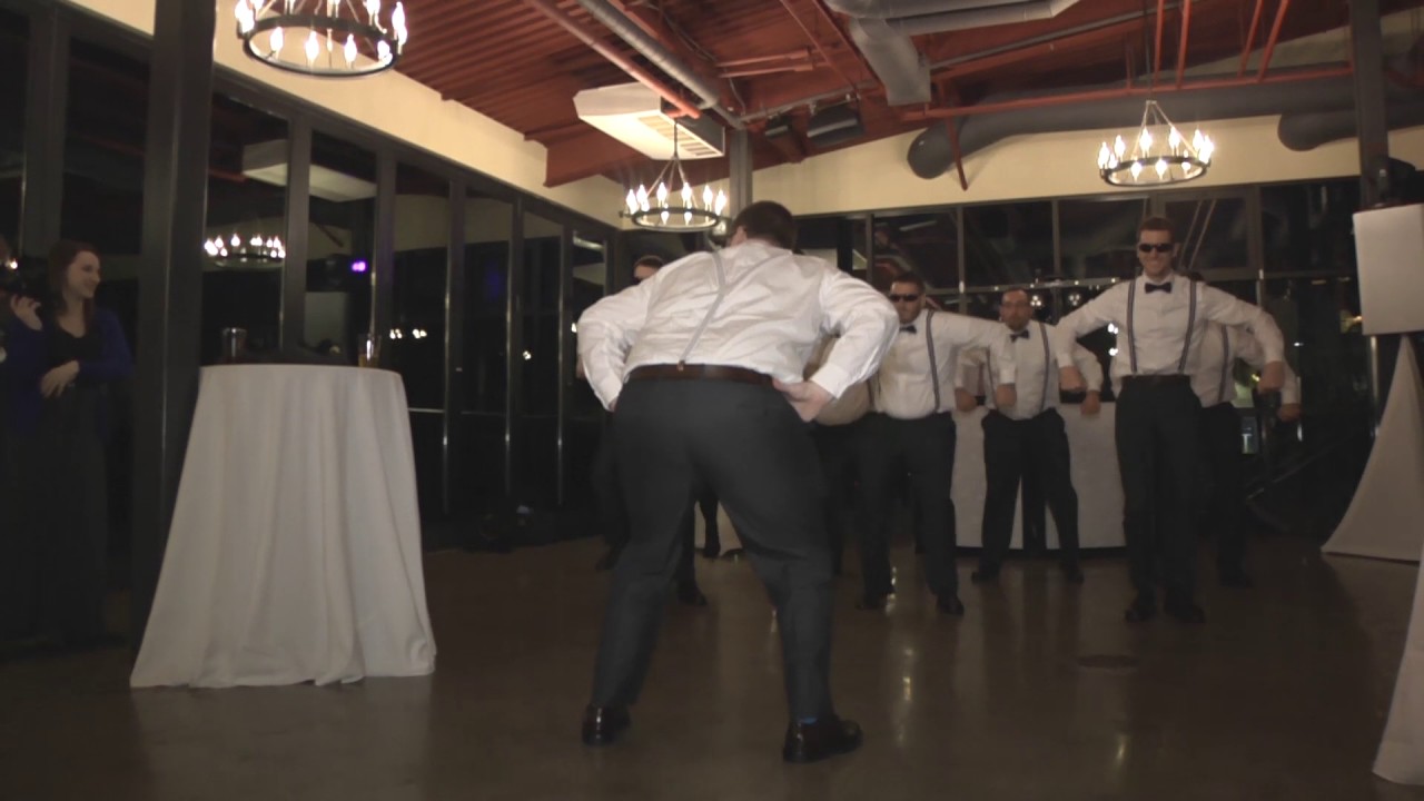 Caldwell Wedding Best Surprise Groomsmen Dance YouTube