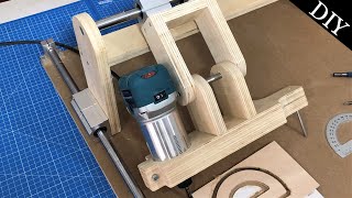 Amazing Woodworking Tool // Router Copy Carver  Duplicator