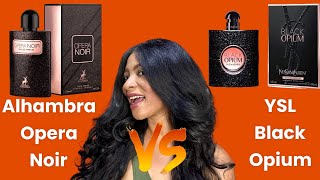 Maison Alhambra OPERA NOIR Fragrance Review And Comparison To YSL Black Opium! Dupe It Sis!