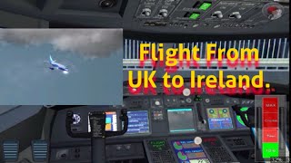 Complete Flight from Uk to Ireland ll Flight 787 -Advanced ll Best free android games. #gameplay screenshot 5