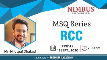 Multiple Select Questions (MSQ) |  RCC| MSQ For GATE 2021 | GATE 2021 MSQ