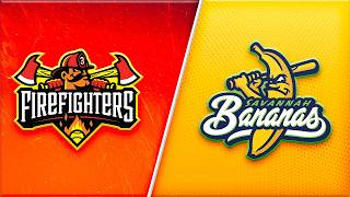 Series Finale - Firefighters vs Savannah Bananas at Historic Grayson Stadium! (Game 3)
