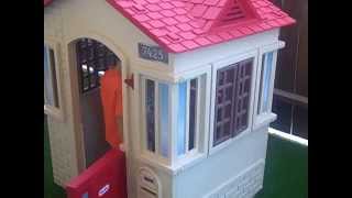 Perfect playhouse for toddlers to preschoolers, indoors and outdoors.