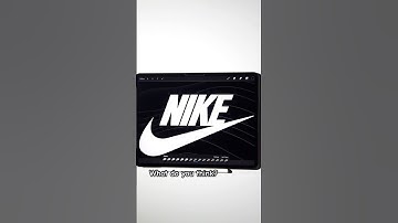 Subscribe for more😀! #procreate #nike #trending #art