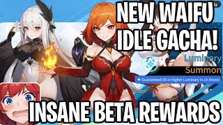 This Waifu Idle Gacha Game Is SO ADDICTING! Dragon Traveler CBT Is HERE!
