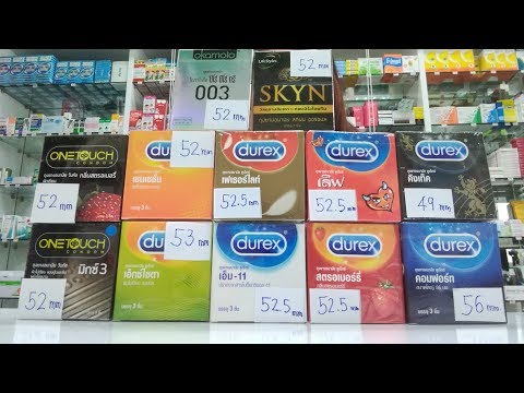 Review: ถุงยางอนามัยแต่ละแบรนด์ Durex, One touch ,Okamoto และSKYN โดยเภสัชกร