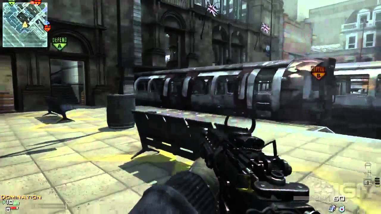 Call Of Duty Modern Warfare 3 - Domination Underground Layout - YouTube