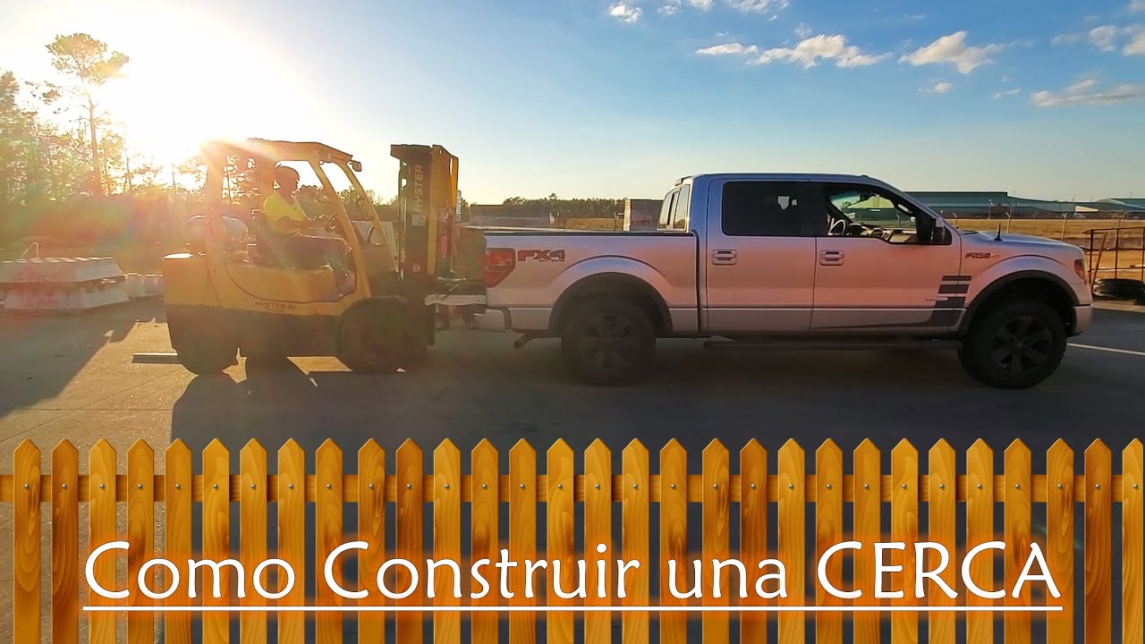 COMO CONSTRUIR UNA CERCA - FENCE BUILDING | MAS - YouTube
