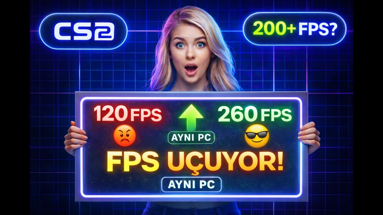 CS2 FPS Arttırma 2026 | En İyi Ayarlar, Nvidia & Rekabetçi Optimizasyon (%100 Güncel)