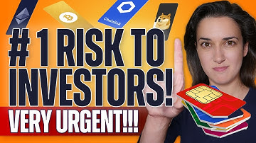 #1 Risk to Crypto Investors (That No One is Talking About!) - URGENT! SIM Swap Prevention #efaninow