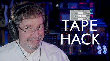 Airwindows TapeHack: Free Mac/Windows/Linux/Pi CLAP/AU/VST3/VST2/LV2/Rack