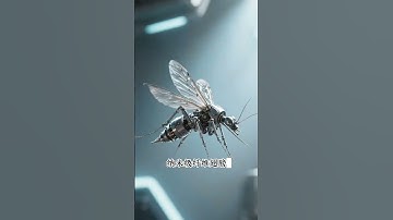 中国成功研制蚊子大小仿生机器人，像一粒大米大小#机器人#robot