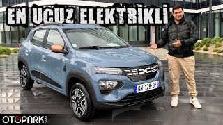 EN UCUZ Elektrikli Araba? | Dacia Spring 65 | Otopark.com | @volkandemirkusak