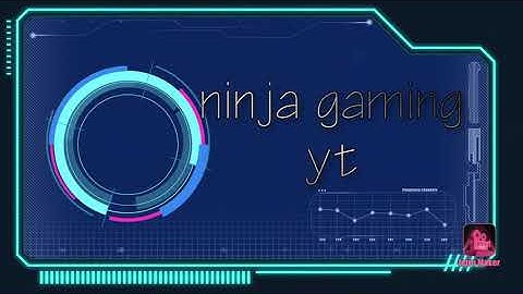 My intro. Ninja gaming