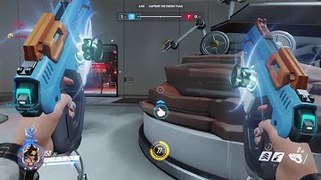 [Overwatch] Tracer CTF 1 minute win