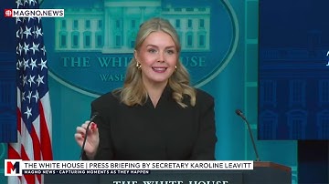 🇺🇸 Press Secretary Karoline Leavitt Faces Legacy Media Reporters at White House Briefing [LIVE]