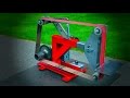 Belt Grinder Build From Scrap Workout Bench And Treadmill Motor