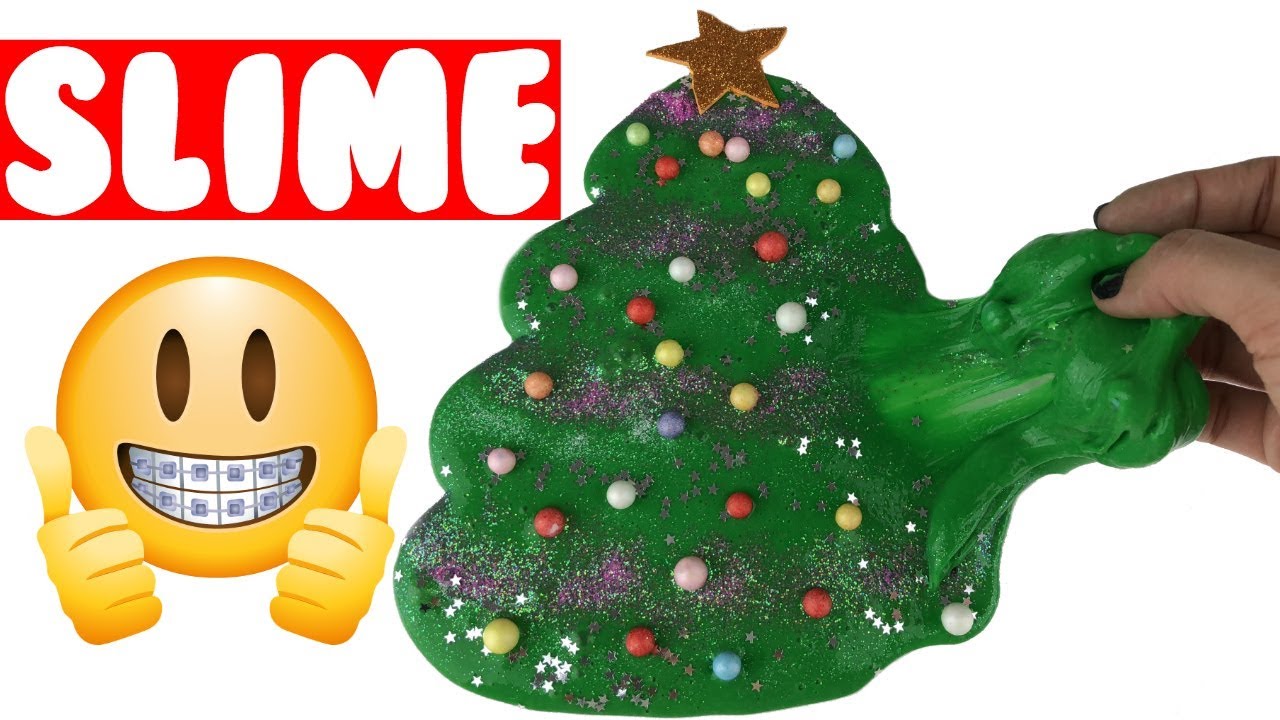 SLIME NAVIDEÑO 🎄 | COMO HACER SLIME PARA NAVIDAD 🎅 manualidades de animales