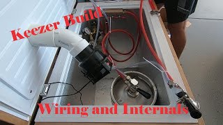 Keezer Build 5  Wiring temperature control and internals