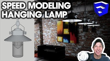 MODELING A HANGING LIGHT in SketchUp