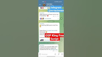 Osp 👑 King Free smm panel script 🤩 Download Link