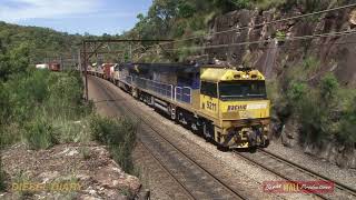 Australian Diesel Locomotives - 92 Cl Trials - Cowan Bank - February 2012