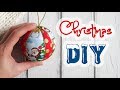 How to make a Christmas tree toy in kimekomi technique. Very simple DIY.