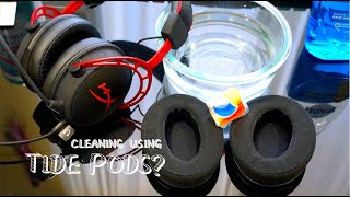 How to Clean HyperX Ear Pads - Synthetic Leather, Velour Ear Pad Cleaning