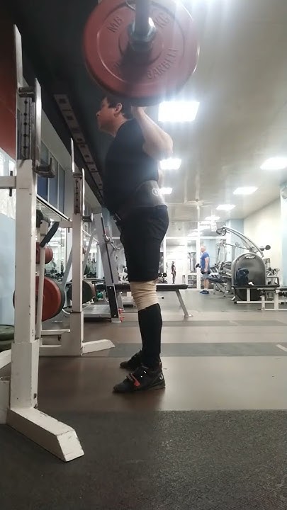 Приседания 105 кг, вид сбоку с методическими указаниям 😁#weightlifting ...